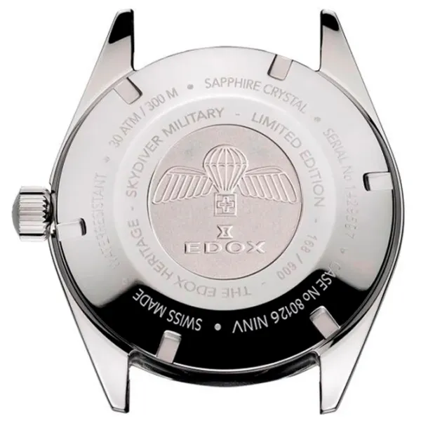 Ceas de mână pentru bărbați Edox 80126-3N-NINB Mecanic / 42 mm photo 3 Ceas de mână pentru bărbați Edox 80126-3N-NINB Mecanic / 42 mm photo 3