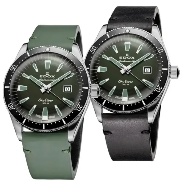 Наручные часы для мужчин Edox 80126-3N-NINV Механический / 42 мм photo 1 Наручные часы для мужчин Edox 80126-3N-NINV Механический / 42 мм photo 1