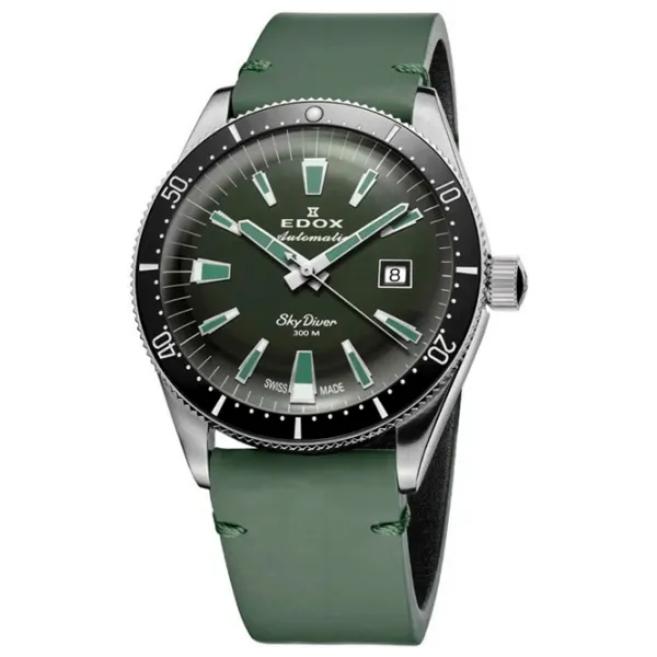 Наручные часы для мужчин Edox 80126-3N-NINV Механический / 42 мм photo 2 Наручные часы для мужчин Edox 80126-3N-NINV Механический / 42 мм photo 2