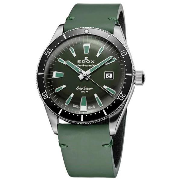 Наручные часы для мужчин Edox 80126-3N-NINV Механический / 42 мм photo 2 Наручные часы для мужчин Edox 80126-3N-NINV Механический / 42 мм photo 2