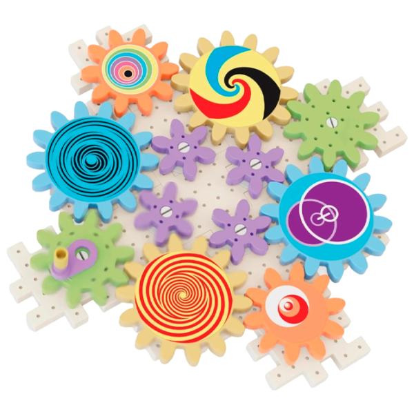 Настольная игра Quercetti Kaleido Gears 3+/ Развитие photo 1