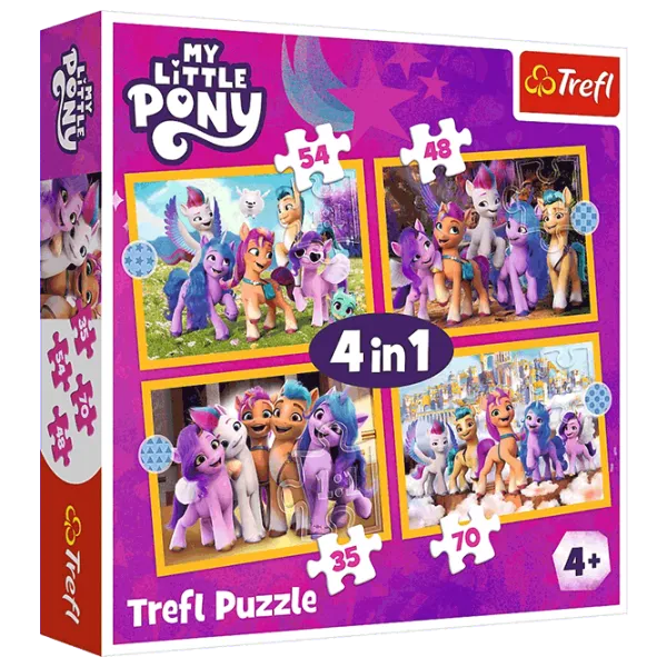 Puzzle Trefl Meet the Ponies 4+/ Количество деталей: 207 photo 1 Puzzle Trefl Meet the Ponies 4+/ Количество деталей: 207 photo 1