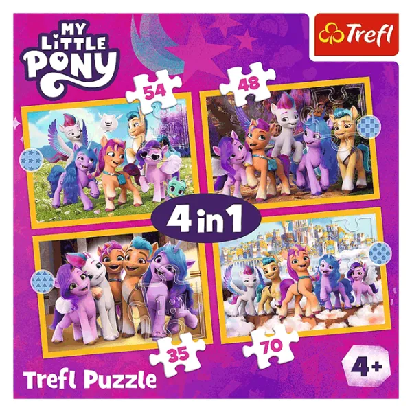 Puzzle Trefl Meet the Ponies 4+/ Количество деталей: 207 photo 6 Puzzle Trefl Meet the Ponies 4+/ Количество деталей: 207 photo 6