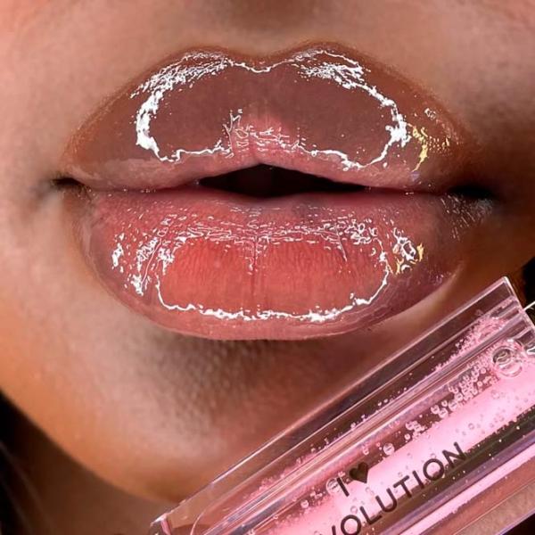 Масло для губ Revolution Glossy Plump Lip Oil 0.004л / Розовый photo 3