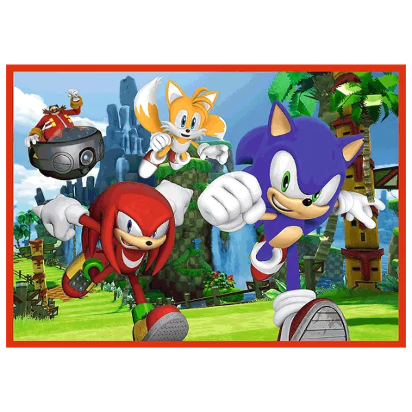 Puzzle Trefl The adventures of Sonic 4+/ Количество деталей: 207 photo 2