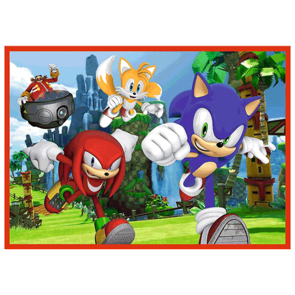 Puzzle Trefl The adventures of Sonic 4+/ Количество деталей: 207 photo 2