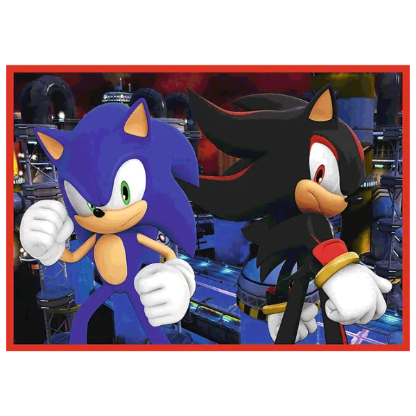 Puzzle Trefl The adventures of Sonic 4+/ Количество деталей: 207 photo 3