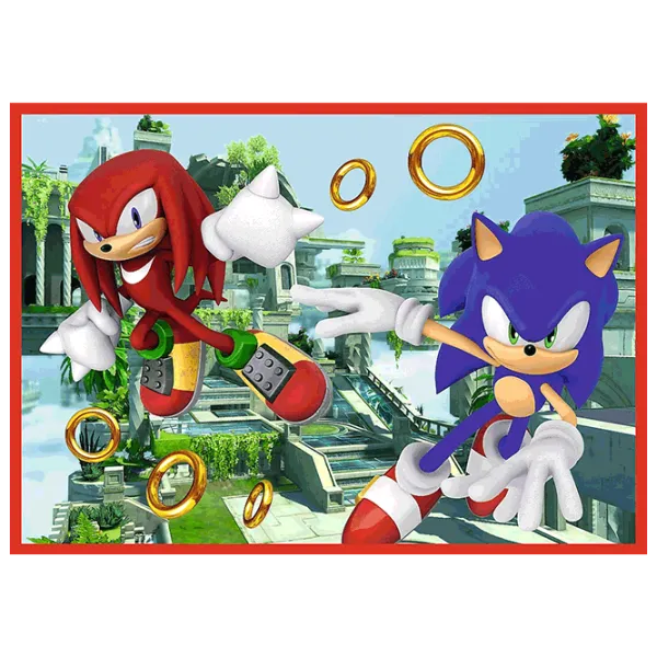 Puzzle Trefl The adventures of Sonic 4+/ Количество деталей: 207 photo 4