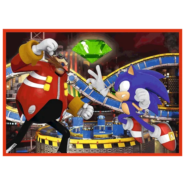 Puzzle Trefl The adventures of Sonic 4+/ Количество деталей: 207 photo 5