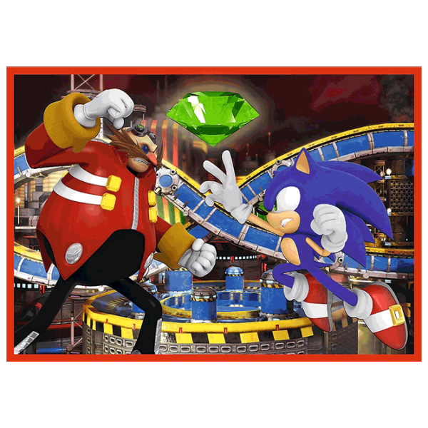 Puzzle Trefl The adventures of Sonic 4+/ Количество деталей: 207 photo 5