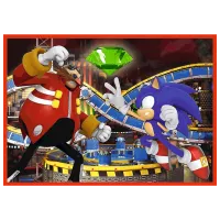 Puzzle Trefl The adventures of Sonic 4+/ Numărul de piese: 207 photo 5