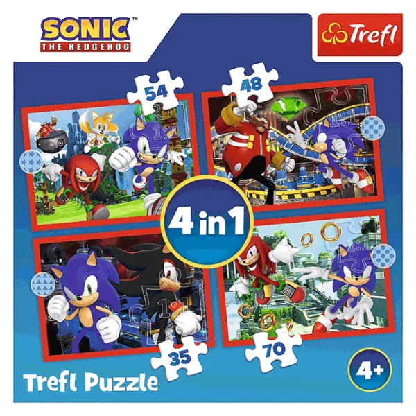 Puzzle Trefl The adventures of Sonic 4+/ Количество деталей: 207 photo 6