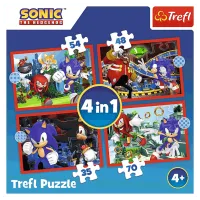 Puzzle Trefl The adventures of Sonic 4+/ Numărul de piese: 207 photo 6