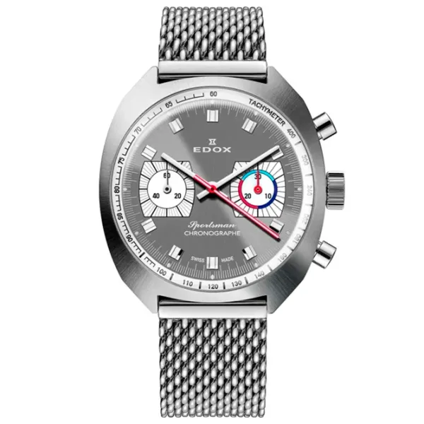 Ceas de mână pentru bărbați Edox 08202-3G-GIN Mecanic / 41 mm photo 2 Ceas de mână pentru bărbați Edox 08202-3G-GIN Mecanic / 41 mm photo 2