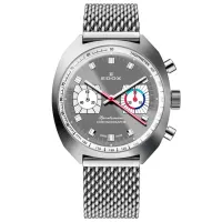 Ceas de mână pentru bărbați Edox 08202-3G-GIN Mecanic / 41 mm photo 2