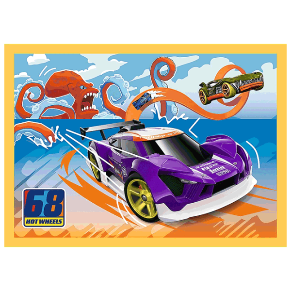 Puzzle Trefl Hot Wheels vehicles 4+/ Numărul de piese: 207 photo 3