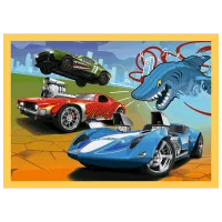 Puzzle Trefl Hot Wheels vehicles 4+/ Numărul de piese: 207 photo 4
