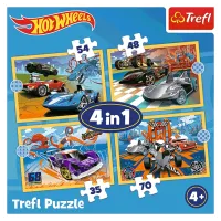 Puzzle Trefl Hot Wheels vehicles 4+/ Numărul de piese: 207 photo 6