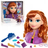 Păpușă Disney Basic Anna Styling 32811F bust păpușă / 3+ photo 4