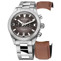 Ceas de mână pentru bărbați Edox 10116-3-GRIDN Cuarț / 40 mm