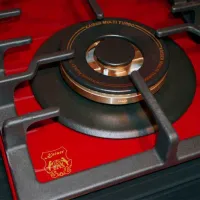 Plită încorporabilă pe gaz Kaiser KCG 6335 Em Turbo Sticlă călită / Red photo 5