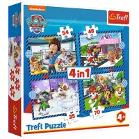 Puzzle Trefl Doggy things 4+/ Numărul de piese: 207