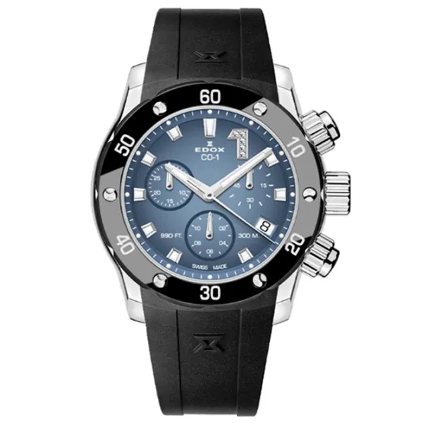 Ceas de mână pentru femei Edox 10255-3CA-BUIDN Cuarț / 38 mm photo 1 Ceas de mână pentru femei Edox 10255-3CA-BUIDN Cuarț / 38 mm photo 1
