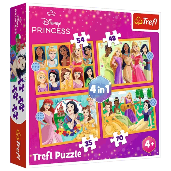 Puzzle Trefl Fairy tale stories 4+/ Numărul de piese: 207 photo 1 Puzzle Trefl Fairy tale stories 4+/ Numărul de piese: 207 photo 1