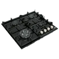 Газовая варочная панель Wolser WL-KF 6400 Закаленное стекло / Черный