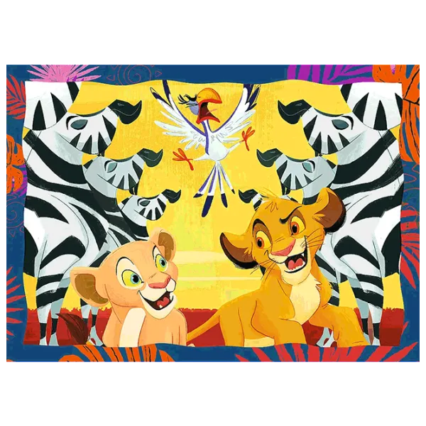Puzzle Trefl Brave Lion King 4+/ Numărul de piese: 207 photo 3