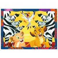 Puzzle Trefl Brave Lion King 4+/ Numărul de piese: 207 photo 3