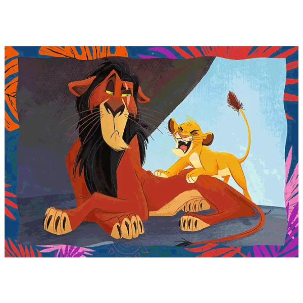Puzzle Trefl Brave Lion King 4+/ Numărul de piese: 207 photo 4