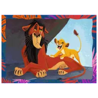 Puzzle Trefl Brave Lion King 4+/ Numărul de piese: 207 photo 4