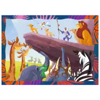 Puzzle Trefl Brave Lion King 4+/ Numărul de piese: 207 photo 5