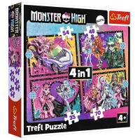 Puzzle Trefl An electrifying day at Monster High 4+/ Numărul de piese: 207