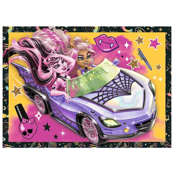 Puzzle Trefl An electrifying day at Monster High 4+/ Numărul de piese: 207 photo 4 Puzzle Trefl An electrifying day at Monster High 4+/ Numărul de piese: 207 photo 4