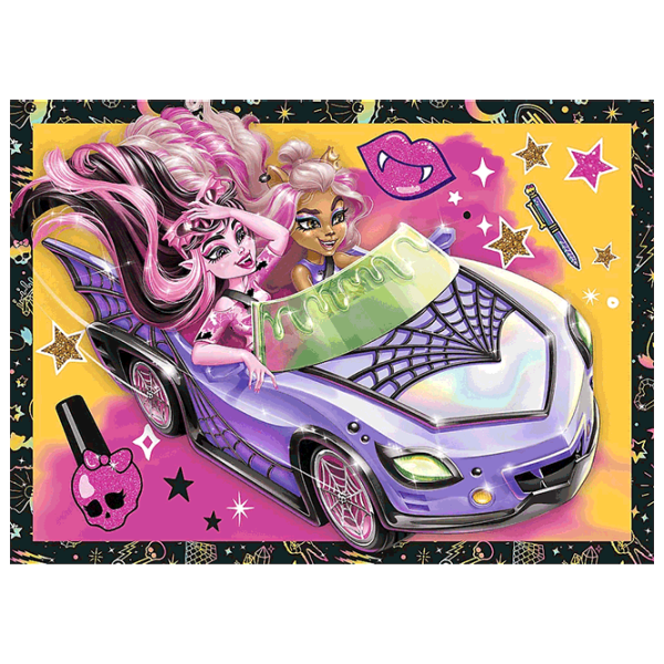 Puzzle Trefl An electrifying day at Monster High 4+/ Numărul de piese: 207 photo 4 Puzzle Trefl An electrifying day at Monster High 4+/ Numărul de piese: 207 photo 4