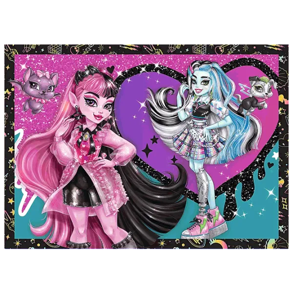 Puzzle Trefl An electrifying day at Monster High 4+/ Numărul de piese: 207 photo 5 Puzzle Trefl An electrifying day at Monster High 4+/ Numărul de piese: 207 photo 5