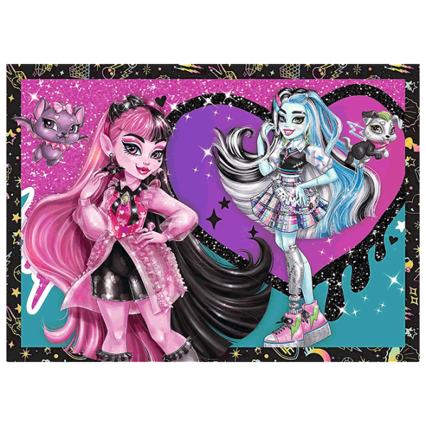 Puzzle Trefl An electrifying day at Monster High 4+/ Numărul de piese: 207 photo 5 Puzzle Trefl An electrifying day at Monster High 4+/ Numărul de piese: 207 photo 5