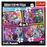 Puzzle Trefl An electrifying day at Monster High 4+/ Numărul de piese: 207 photo 6