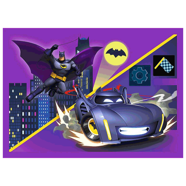 Puzzle Trefl Meet Batwheels 4+/ Numărul de piese: 207 photo 2 Puzzle Trefl Meet Batwheels 4+/ Numărul de piese: 207 photo 2