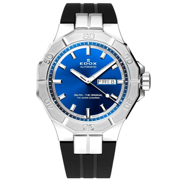 Ceas de mână pentru bărbați Edox 88008-3CA-BUIN Mecanic / 43 mm photo 1