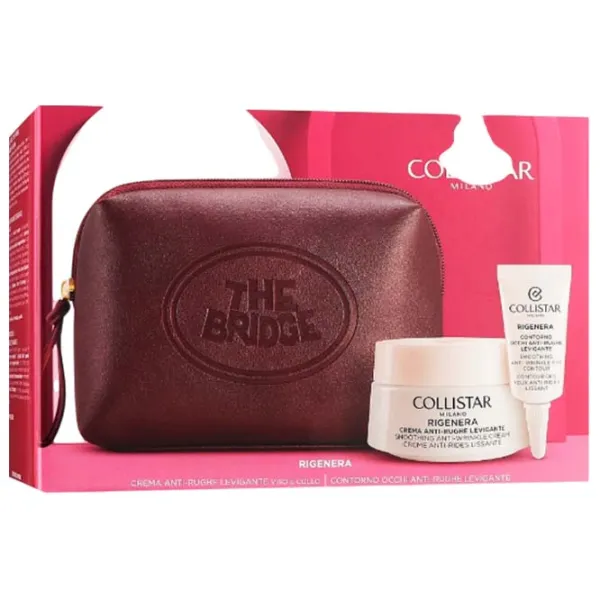 Крем Collistar SET SMOOTHING ANTI-WRINKLE CREAM + SMOOTHING ANTI-WRINKLE EYE CONTOUR 0.05л / дневной photo 2 Крем Collistar SET SMOOTHING ANTI-WRINKLE CREAM + SMOOTHING ANTI-WRINKLE EYE CONTOUR 0.05л / дневной photo 2