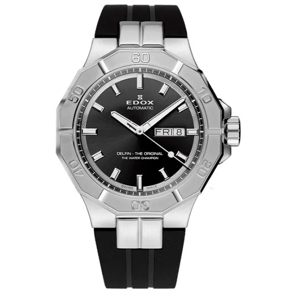 Ceas de mână pentru bărbați Edox 88008-3CA-NIN Mecanic / 43 mm photo 1 Ceas de mână pentru bărbați Edox 88008-3CA-NIN Mecanic / 43 mm photo 1