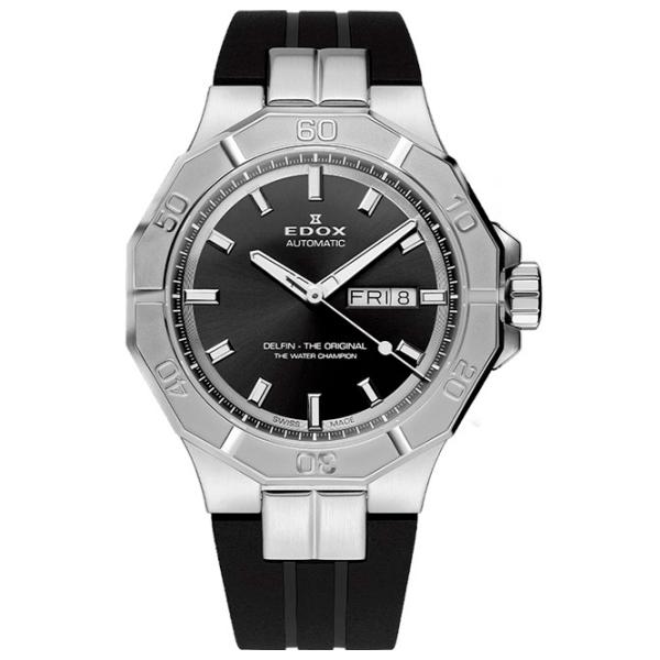 Ceas de mână pentru bărbați Edox 88008-3CA-NIN Mecanic / 43 mm photo 1 Ceas de mână pentru bărbați Edox 88008-3CA-NIN Mecanic / 43 mm photo 1