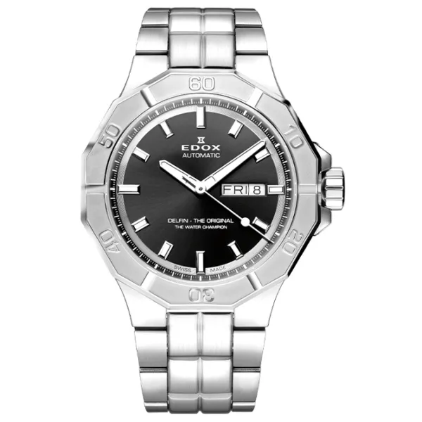 Ceas de mână pentru bărbați Edox 88008-3M-NIN Mecanic / 43 mm photo 1 Ceas de mână pentru bărbați Edox 88008-3M-NIN Mecanic / 43 mm photo 1