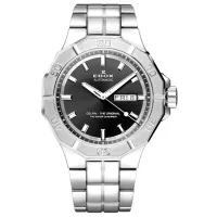 Ceas de mână pentru bărbați Edox 88008-3M-NIN Mecanic / 43 mm