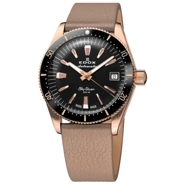 Ceas de mână unisex Edox 80131-37RNC-NI Mecanic / 38 mm photo 1 Ceas de mână unisex Edox 80131-37RNC-NI Mecanic / 38 mm photo 1