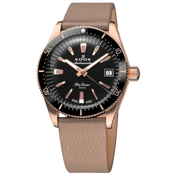 Ceas de mână unisex Edox 80131-37RNC-NI Mecanic / 38 mm photo 1 Ceas de mână unisex Edox 80131-37RNC-NI Mecanic / 38 mm photo 1