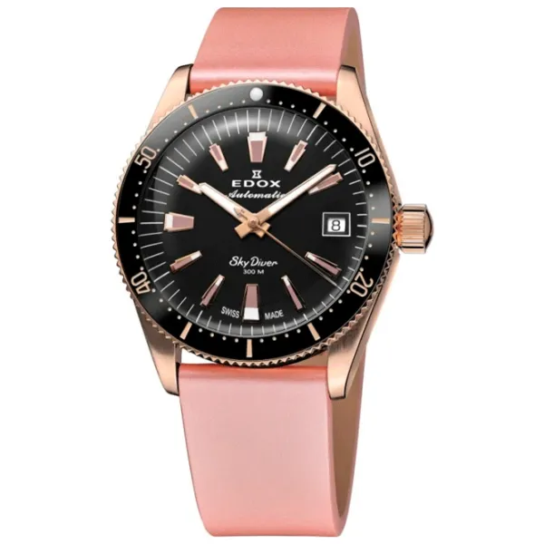 Ceas de mână unisex Edox 80131-37RNC-NI Mecanic / 38 mm photo 2 Ceas de mână unisex Edox 80131-37RNC-NI Mecanic / 38 mm photo 2